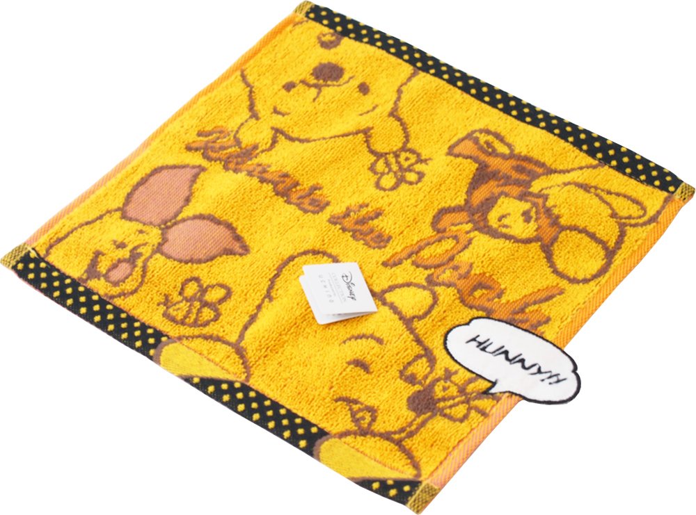 Amazon.co.jp: UCHINO Disney くるくるフェイス プーさん タオル