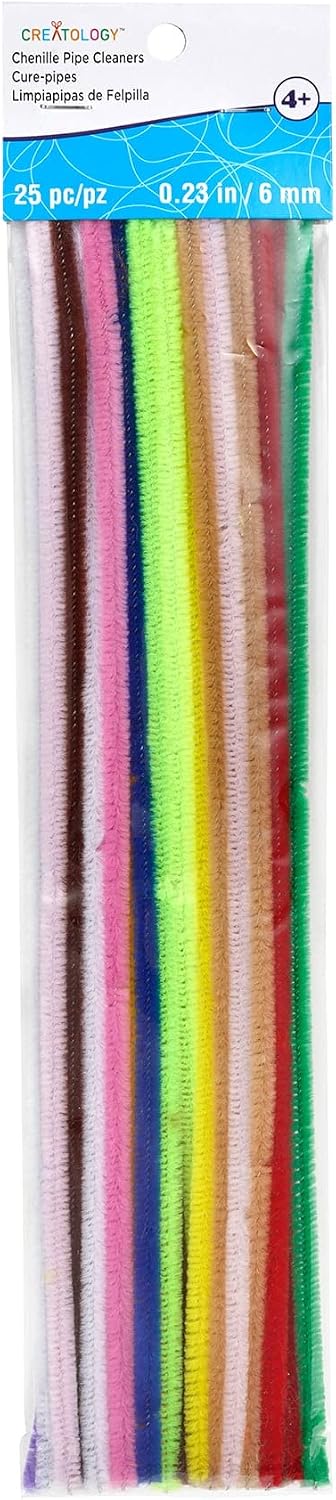 Creatology Chenille Pipe Cleaners, 24 Packs: 25 ct. (600 Total)