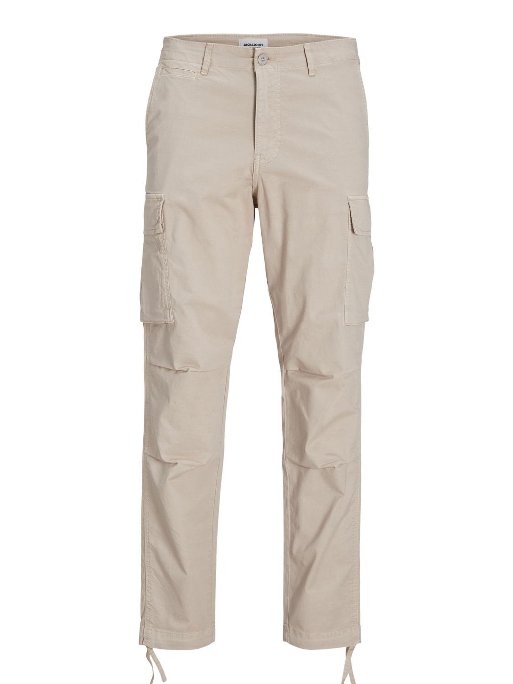 JACK \u0026 JONES Male Cargo Trousers Carrot Fit Cargo Trousers: Buy Online at  Best Price in UAE - Amazon.ae
