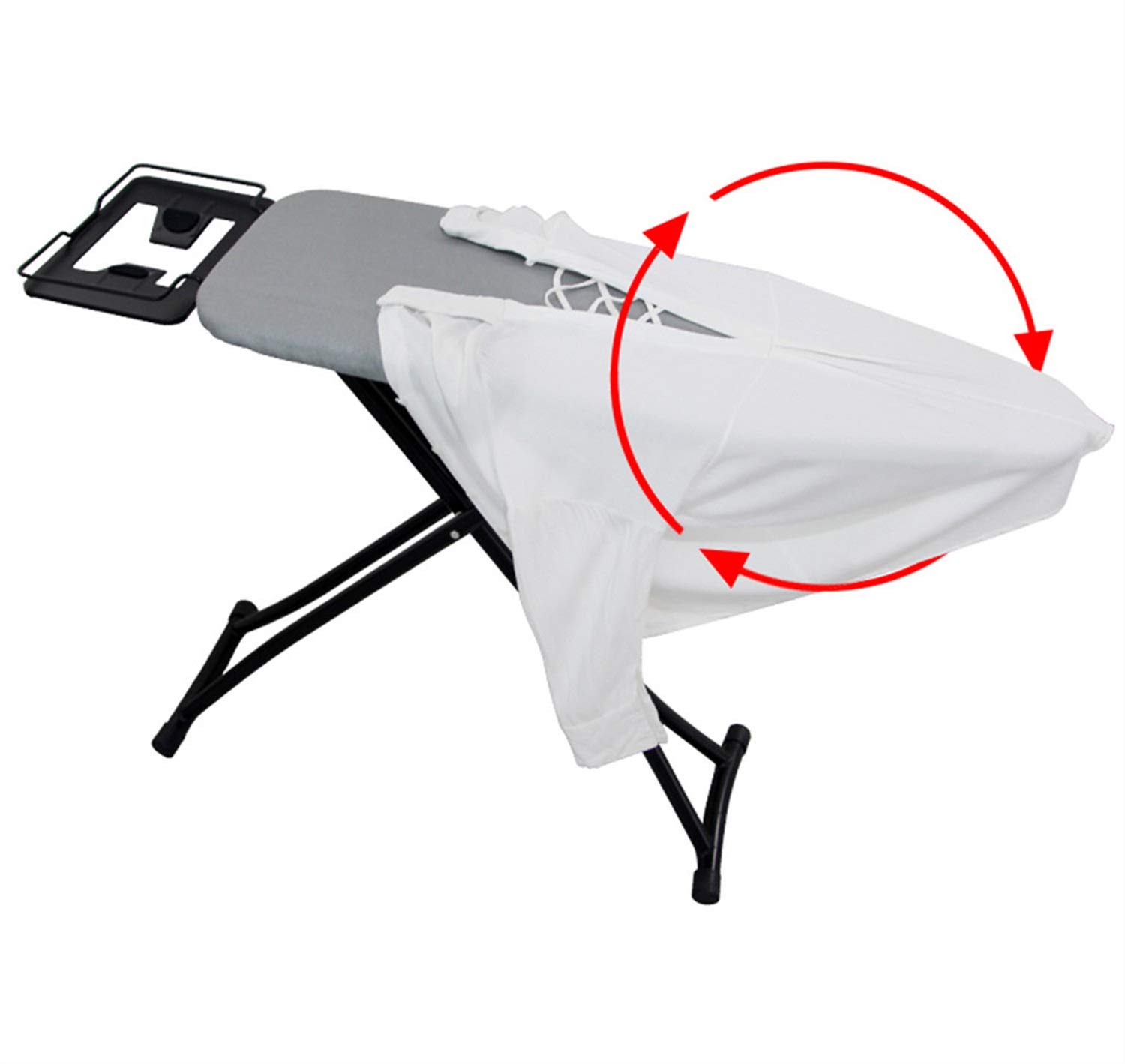 Herramientas de Planchado para el hogar, con Soporte de Hierro Ajustable Tabla de Planchar de Metal para hoteles Dormitorio Centro de lavandería Mesa de Planchar Tablas de Planchar Plegables