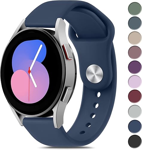 Vanjua Correas compatibles con Samsung Galaxy Watch 5 Band 1.575 in 1.732 in, Galaxy Watch 5 Pro Band 1.772 in 0.787 in correa deportiva de repuesto
