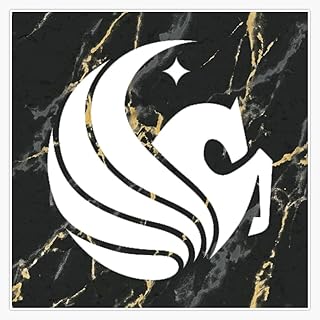Magnet UCF Knights Marble Viny Magnetic Bumper Sticker 5"