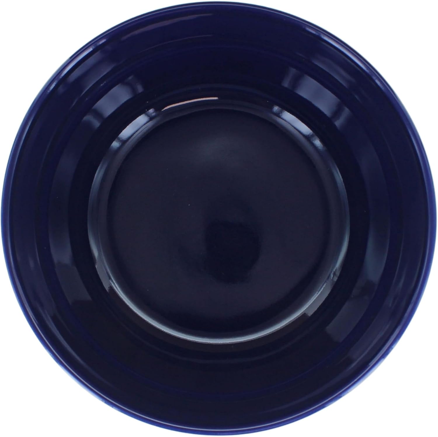 Blue Rose Polish Pottery - Blue Cobalt Cereal/Soup Bowl - 6.7" Diameter - Great Bowl for Everyday Dinnerware, Casual Dinnerware, or Formal Dining