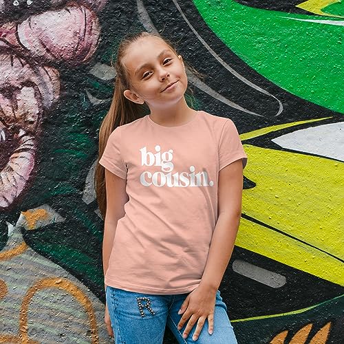 Image of Bold Big Cousin T-Shirts for Girls and Boys Fun Family Outfits