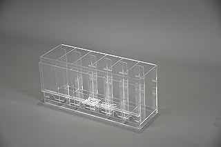 6 Slot Acrylic Booster Pack Dispenser for Trading Cards