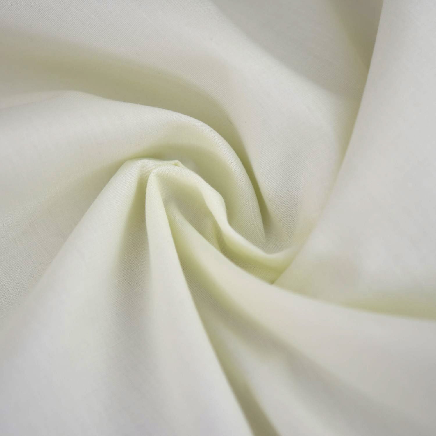 Plain Solid Dyed Polycotton Pre Shrunk Fabric Material Linings Dress Making Crafts Home Décor Table Cloth Sheeting Quilting | 60+ Colours | 45” - 112 cm Wide (Sold by The Half Metre, Cream)