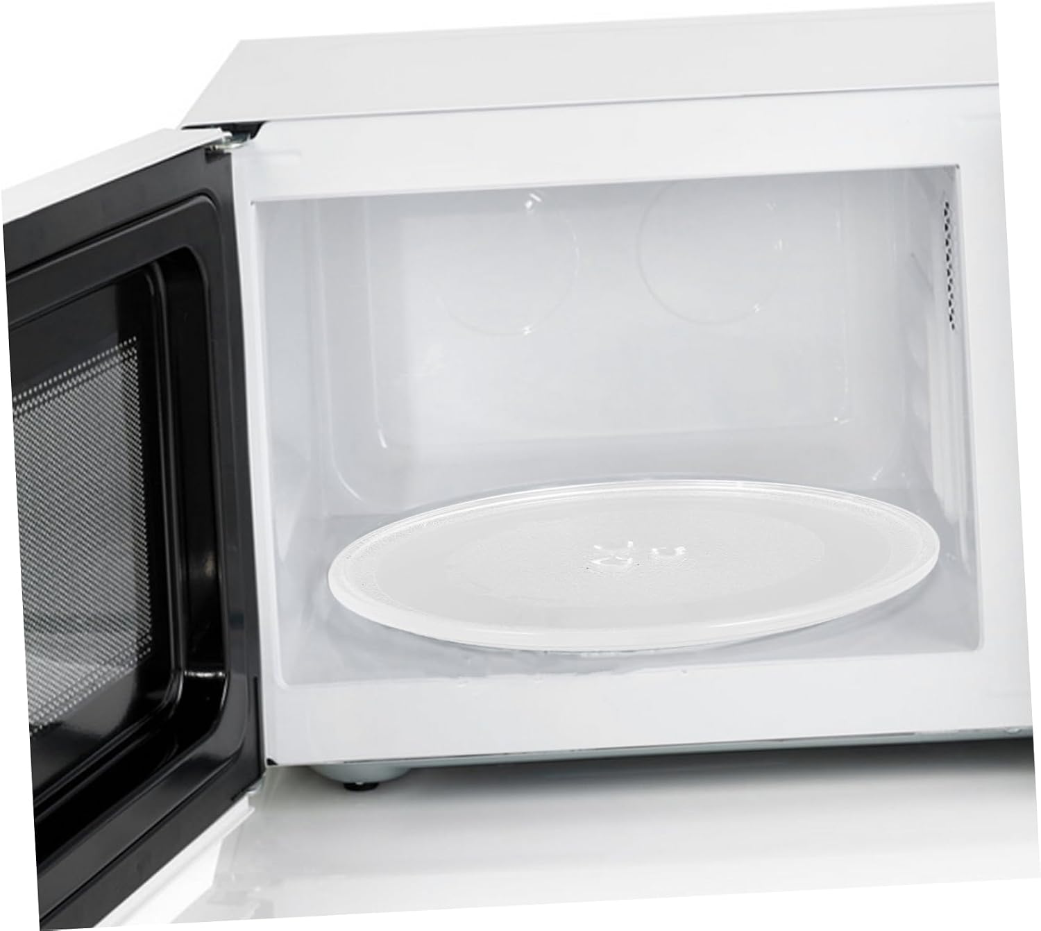 LIFKOME Microwave Glass Plate Replacement Y-type Dish Microwave Turntable Plate Replacement Glass Turntable Easy to Clean