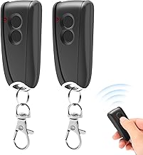 2 x Hörmann Remote Control for EcoStar Gate RSC2-433, RSE2-433, RSZ1-433, 2 Channel, Manual Transmitter for Hormann EcoStar 500/700/800 for Portronic D2500/D5000/S4000