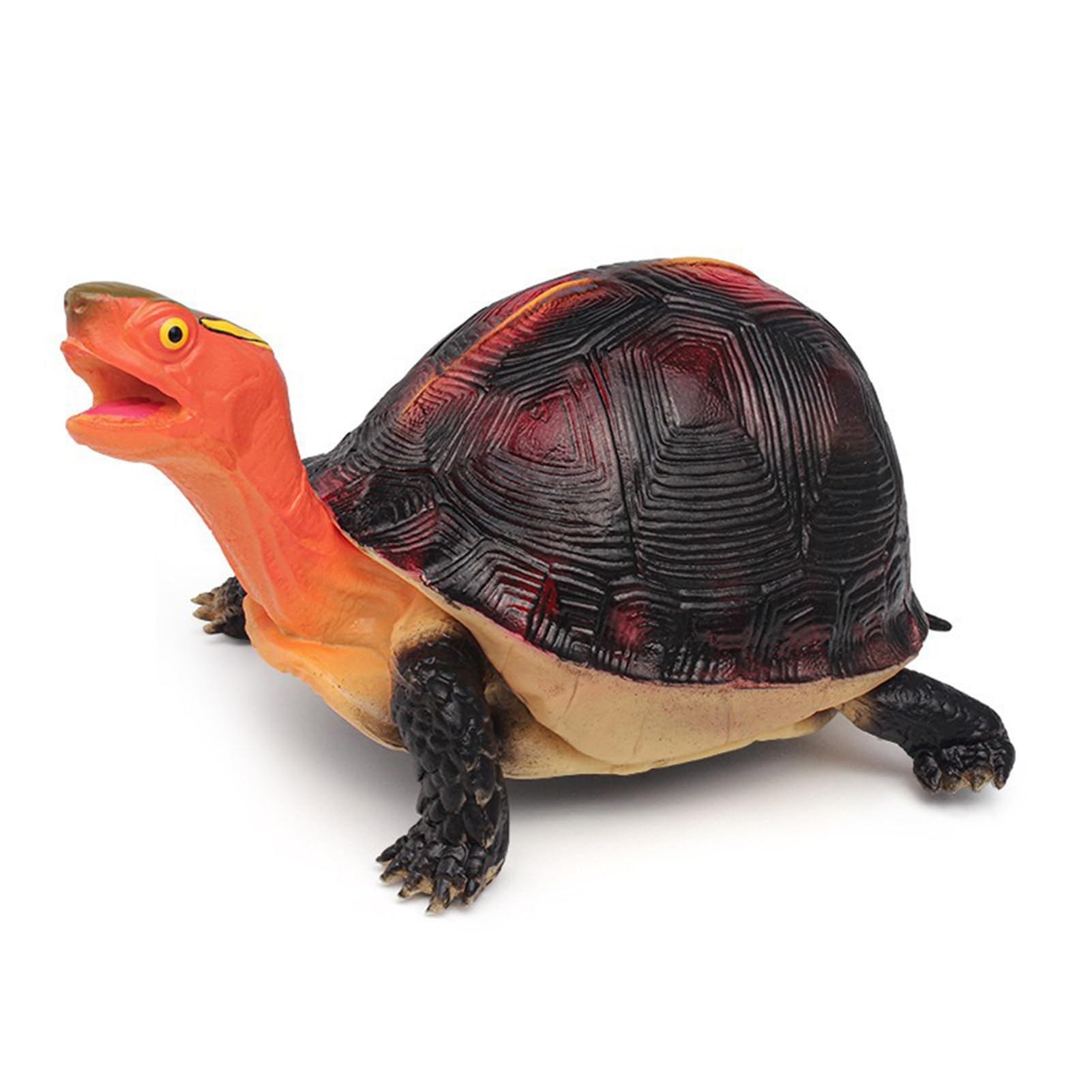 Fogcroll Simulation Model Realistic Tortoise Figurine Miniature Animal Educational Toy Home Office Desktop Decoration Ornament