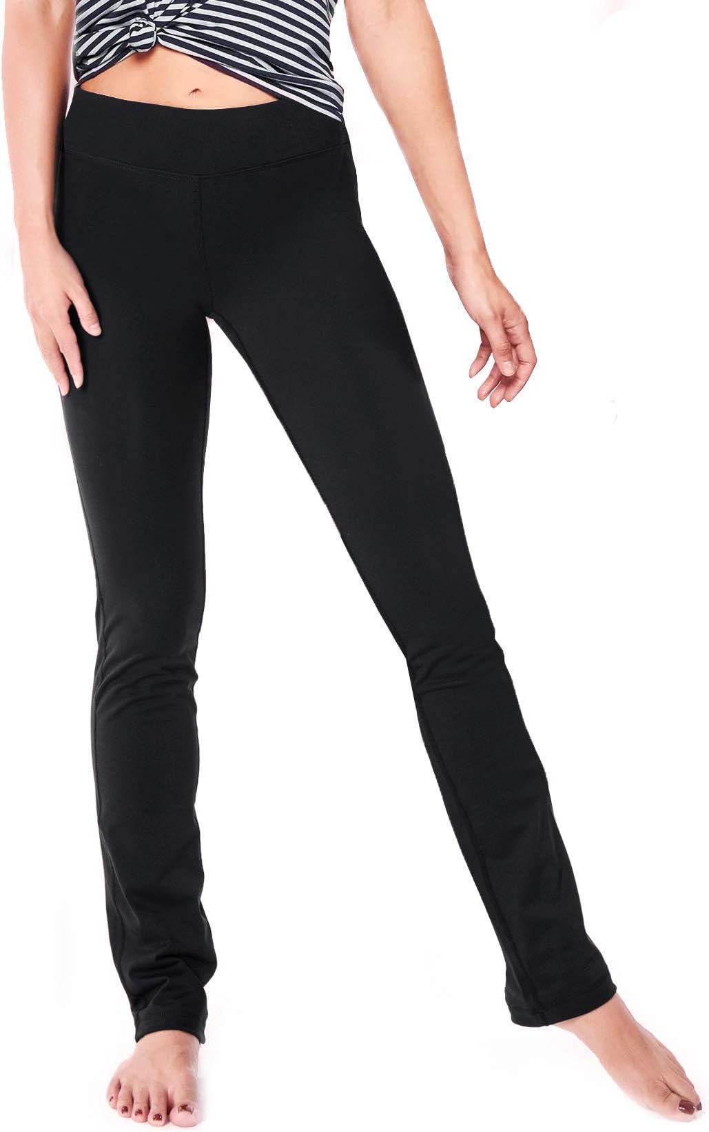 27'/29'/31'/33'/35'/37' Women's Straight Leg Yoga Pants Workout Pants