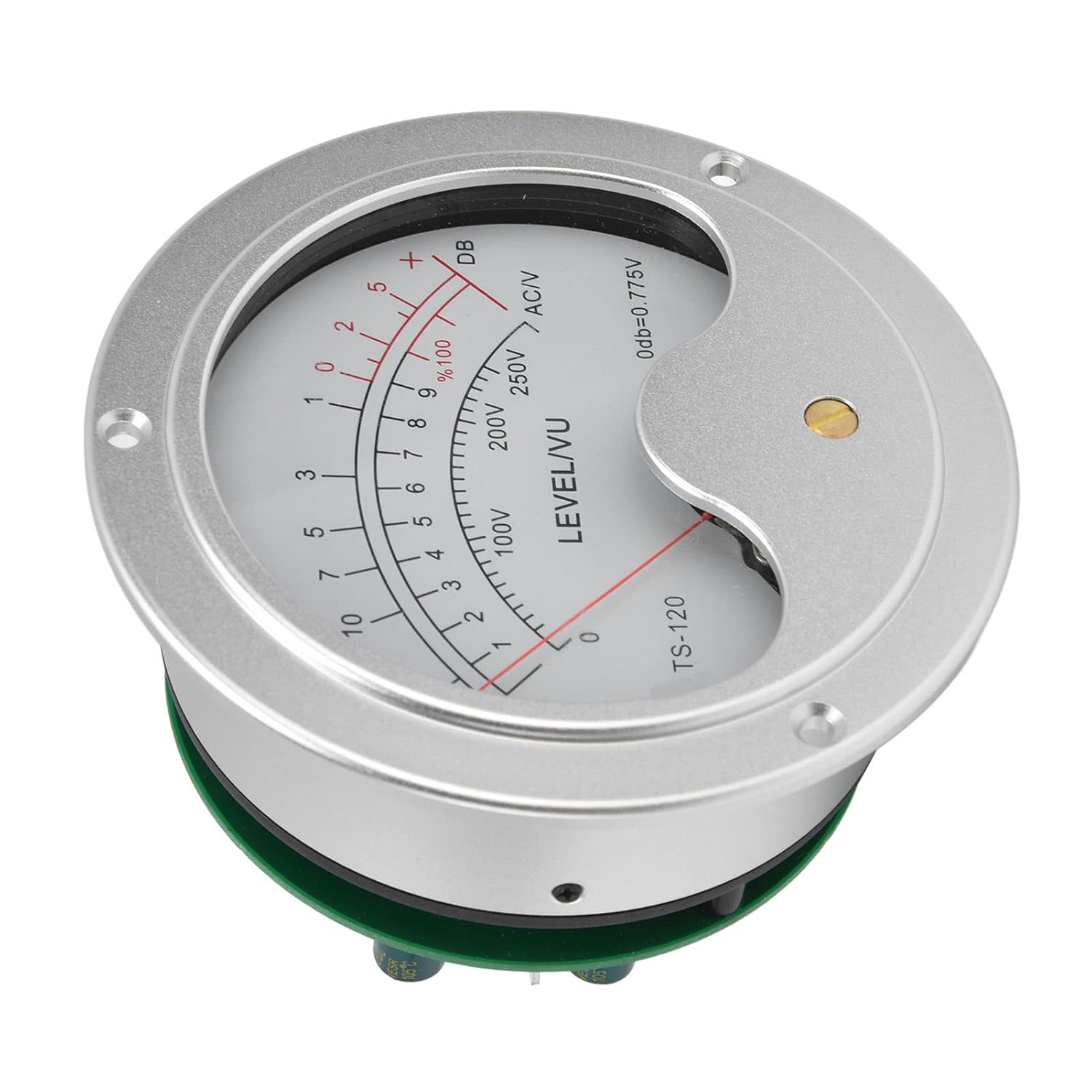 VUメーター、60mA電流12V VUメーターの安定性パフォーマンス敏感なミキシングステーションの録音スタジオ用の敏感なポインター