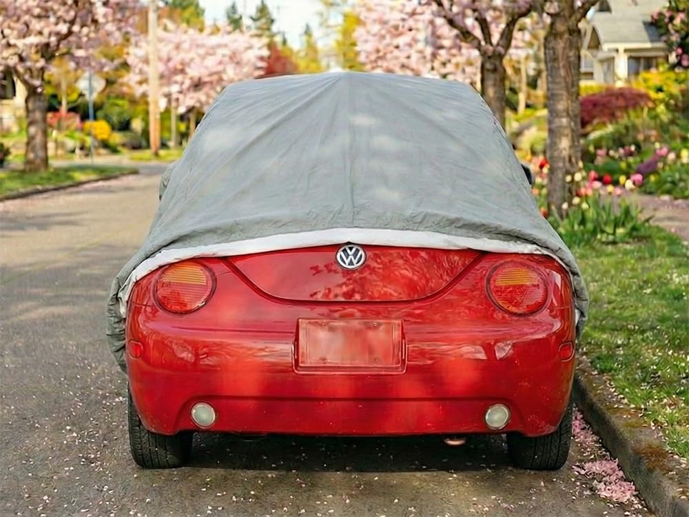 CarsCover Custom Fits for 1998-2010 Volkswagen New Beetle Car Cover for 5 Layer Ultrashield Waterproof VW Beetle — view 5