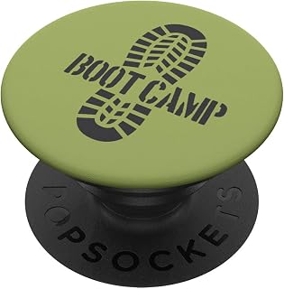 Boot Camp Basic Military Training Funny PopSockets Grip and Stand for Phones and Tablets