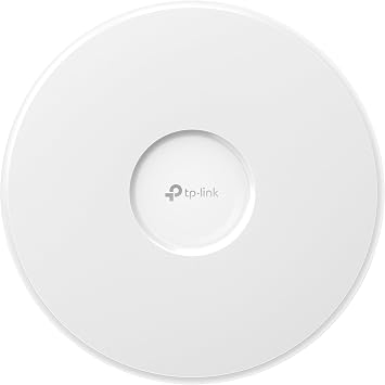 TP-Link WiFi 7 Access Point Corporate Wi-Fi 7 Ceiling Tri-Band BE9300 5765 Mbps 6 GHz + 2882 Mbps 5 GHz + 688 Mbps 2.4 GHz -2.5 Gbps Ports Support 320 MHz Channels Exclusive EAP770