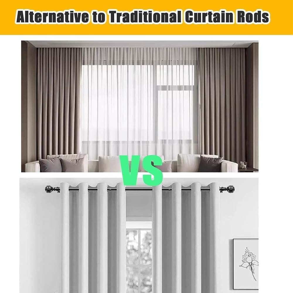Cornice Boards for Windows, Curtain Track Pelmet Box, Window Cornice, Curtain Rod Cover Box Frame, Pelmet Box Without Tracks for Living Room/Bedroom/Kitchen (2.4m/8ft)