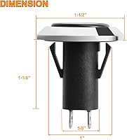 Vista 3 de Interruptor de botón de encendido de parrilla para Weber 69283 Genesis 2 Reemplazo del encendedor de parrilla Weber genesis II E315, Genesis II