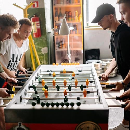 Miniatura 6 de Paquete de 14 pelotas de repuesto para futbolín de futbolín, multicolor de 1.42 pulgadas (1.417 in), bola oficial de juego de mesa, repuesto de