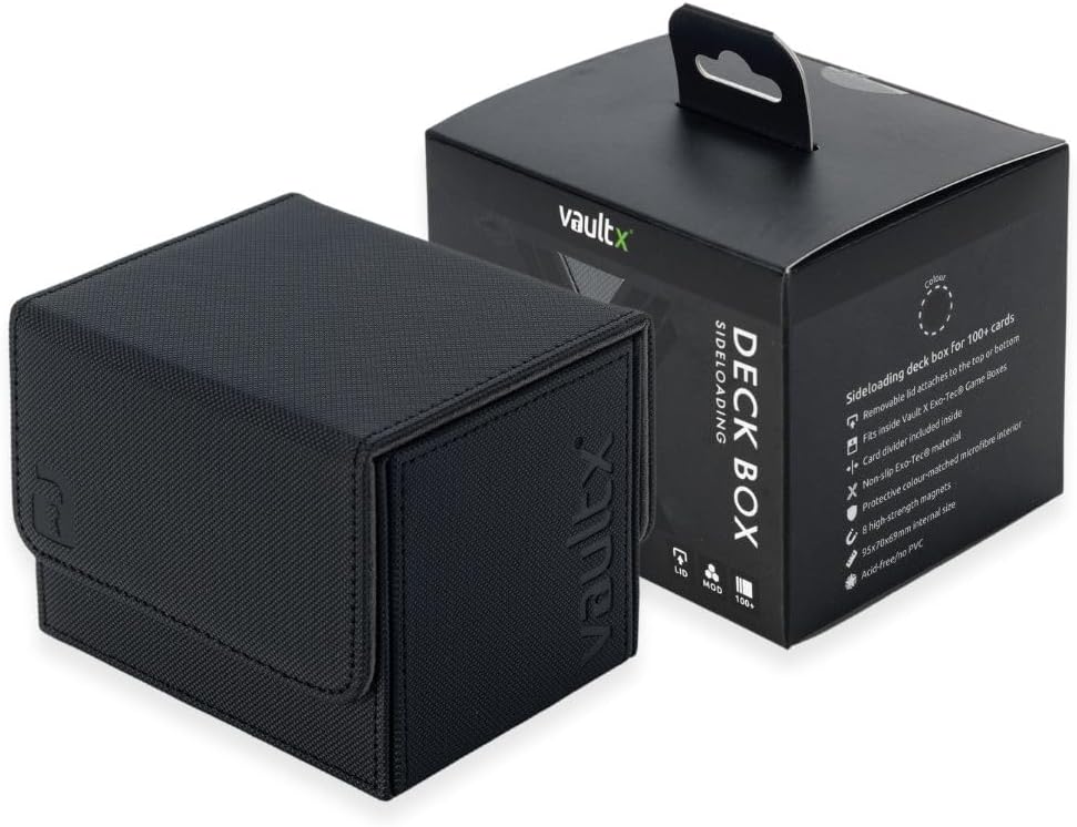 Vault X Exo-Tec Modular Sideloading Deck Box Module for 100+ TCG Cards ...