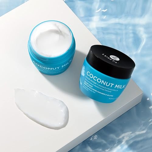 Miniatura 9 de Luseta - Mascarilla para cabello seco y dañado, tratamiento para el cabello adelgazado, nutrición profunda para puntas abiertas y color de rotura,