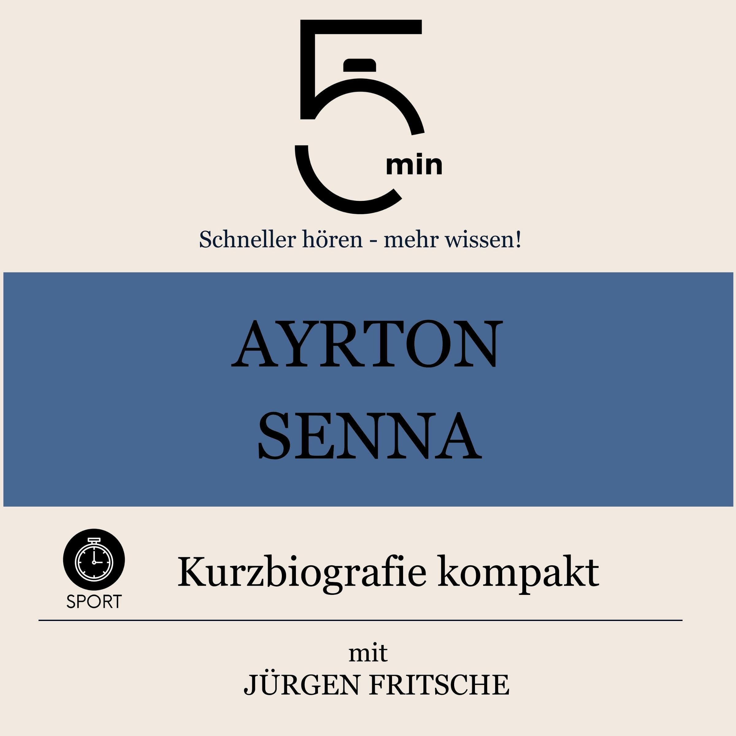 Cover art for Ayrton Senna - Kurzbiografie kompakt