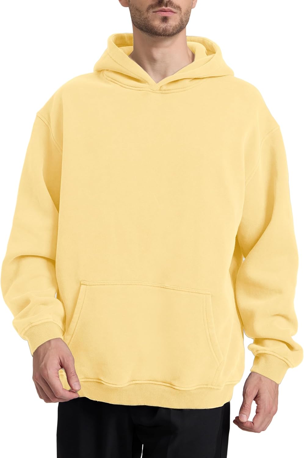 Hatant Oversized Hoodie Sweatshirts for Men Couples Heavyweight Hoodies Pullover Vintage Mens Acid Wash Sweaters Clothes 2026