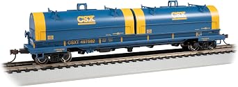 Bachmann Trains - 55 Steel CAR with Coil Load - CSX #497582 - HO Scale