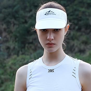 Visiera Parasole Regolabile Unisex - Ultraleggera, Traspirante, Per Sport Estivi - Foto 6