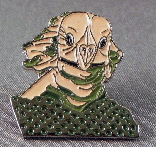 Metal Enamel Pin Badge Doctor Dr. Who Enemy - Sea Devil