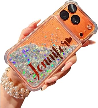 HandmadebyTN Diamond Quicksand Glitter Phone case for iPhone 17 Pro max iPhone 16 iPhone 15 Pro iPhone 14 Plus | Samsung Galaxy S26 Ultra S25 S24 Plus S23