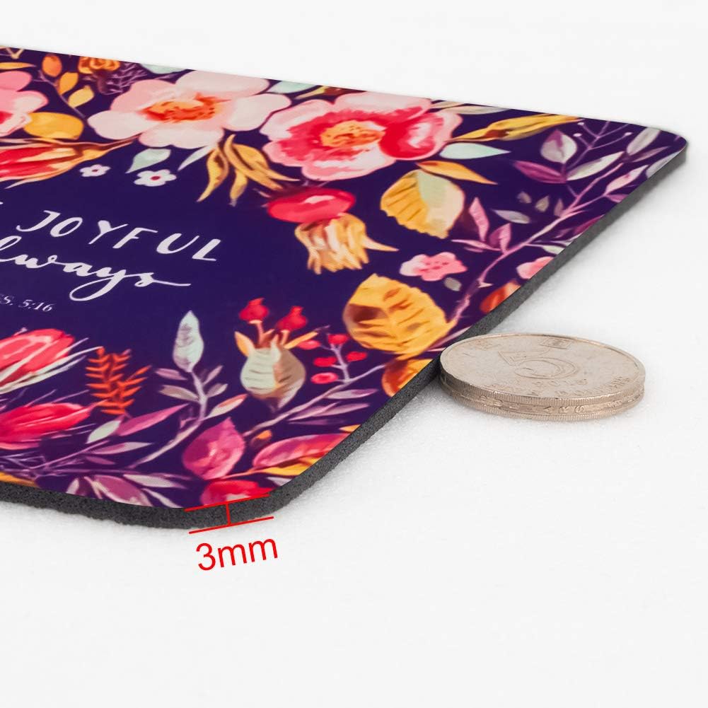 Marphe Mouse Pad Mousepad Non-Slip Rubber Gaming Mouse Pad Rectangle Mouse Pads for Computers Laptop (Be Yourself)