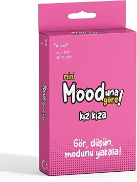 Mooduna G re Mini K z K za, Arkada  ve Aile  in Kart Oyunu, 33 Foto raf Kart  ve 22 Durum Kart