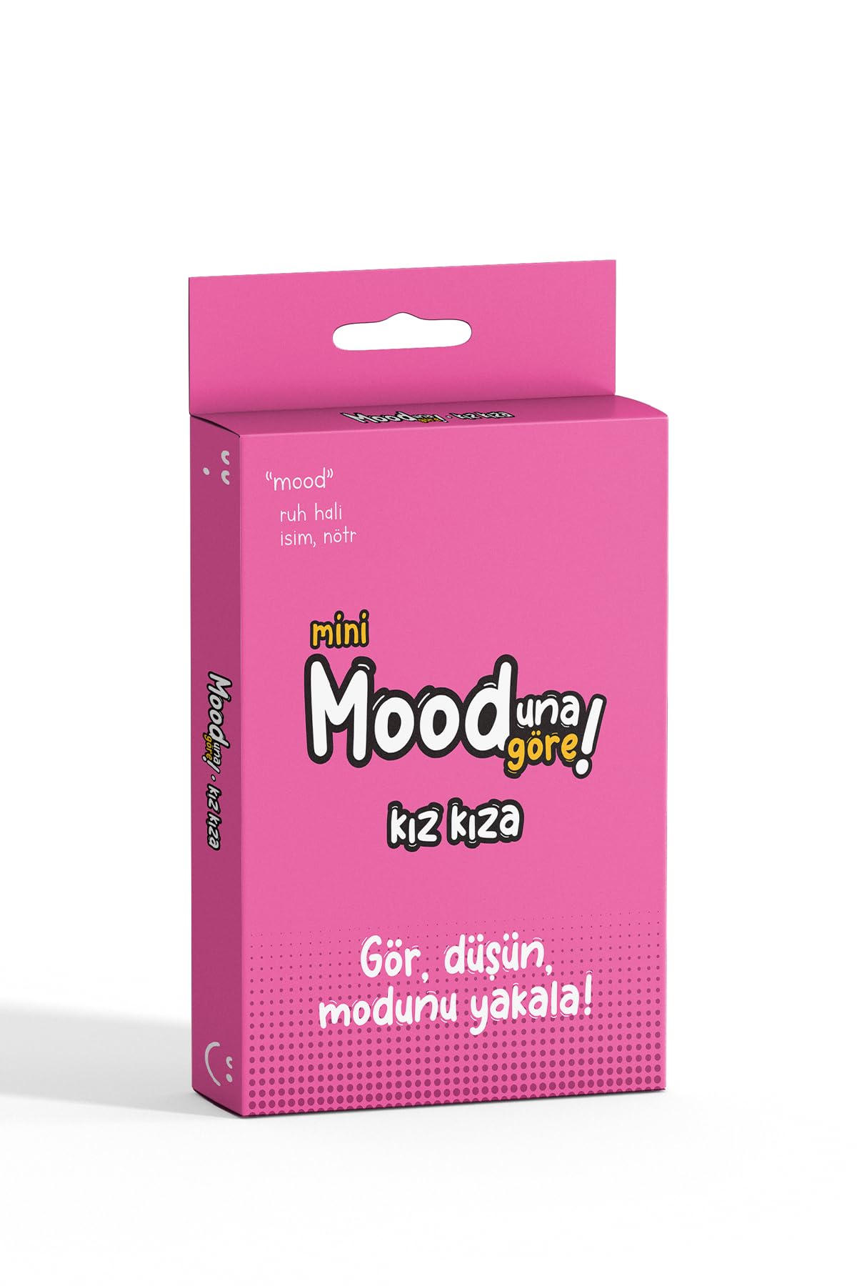 Mooduna Göre Mini Kız Kıza, Arkadaş ve Aile İçin Kart Oyunu, 33 Fotoğraf Kartı ve 22 Durum Kartı