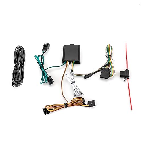 Miniatura 2 de WeiSen Arnés de cableado de remolque personalizado de 4 pines compatible con Volkswagen Tiguan 2018-2023, cableado de enganche de remolque para