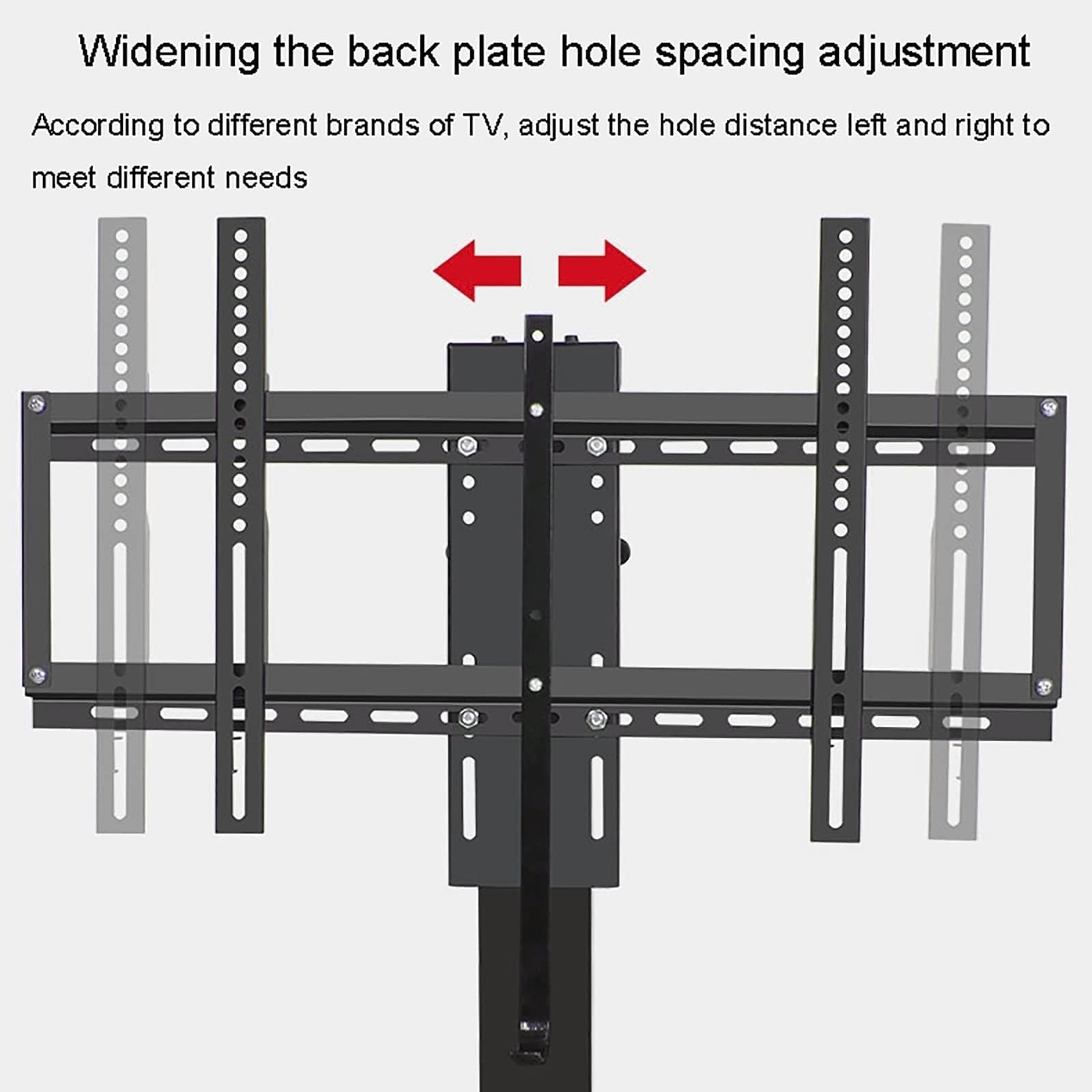 Soporte motorizado para TV - Soporte motorizado para TV de 26 a 43 pulgadas, 4 posiciones de función de memoria, soporte de TV, mecanismo de elevación de TV con control remoto y control de interruptor