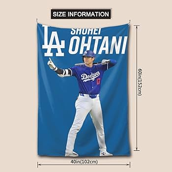 Amazon.co.jp: 大谷翔平 ドジャースタペストリー 写真ポスター 壁飾り