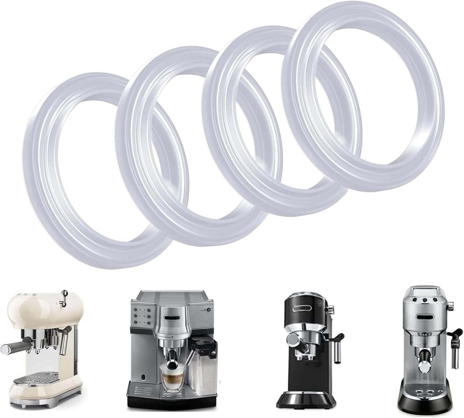 PUZZLEQ Silicone Gasket Steam Seal Ring