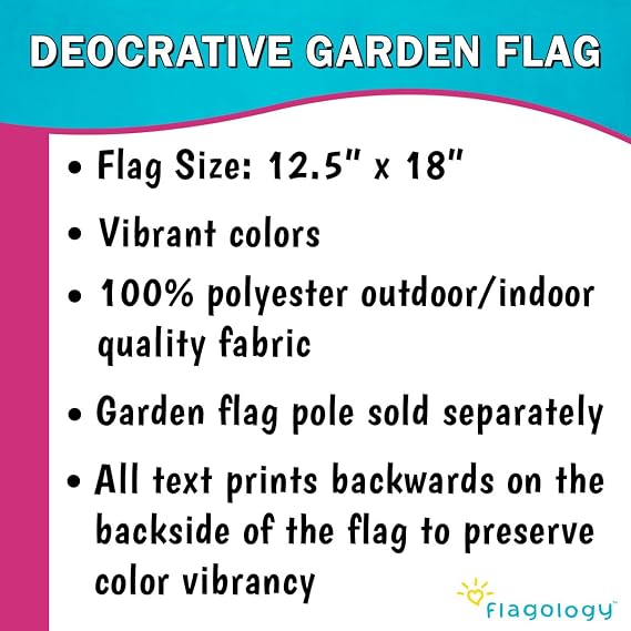 Flagology, PEANUTS Blowing Dandelions Garden Flag 12 x 18, Officially Licensed PEANUTS, Spring, Summer
