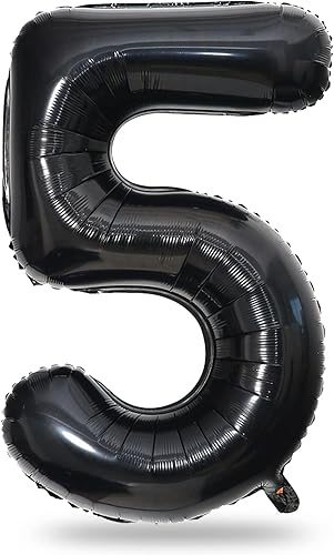 Miniatura 27 de Globos beige de 40 pulgadas con números grandes 3, globos de helio de dígito 3 de color blanco marfil autoinflables para terceras niñas, globos