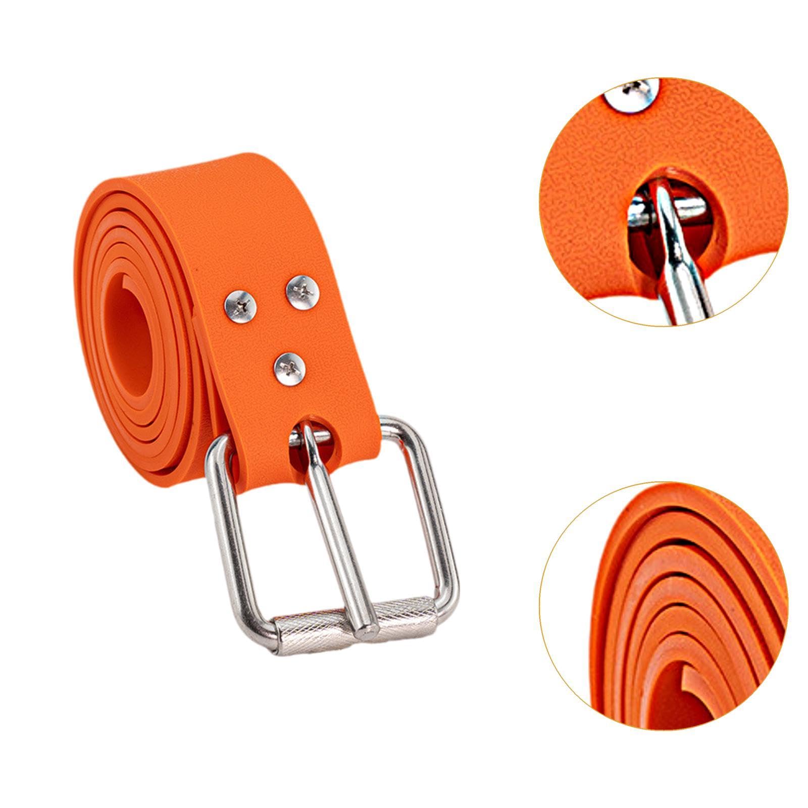 Cinturón de Lastre para, Cinturón de Lastre para Snorkel, 53,15" de Largo, Cinturón de Lastre para Buceo, Accesorios para, Buceo Libre.