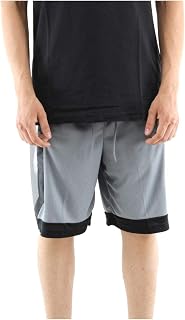 Dri-FIT Elite Men's Basketball Shorts (Small, Cool Grey/Black/White/White)