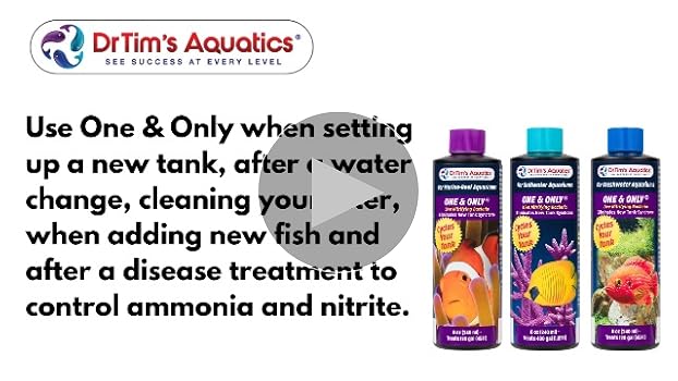 Amazon.com : Dr. Tim's Aquatics Saltwater One & Only Nitrifying