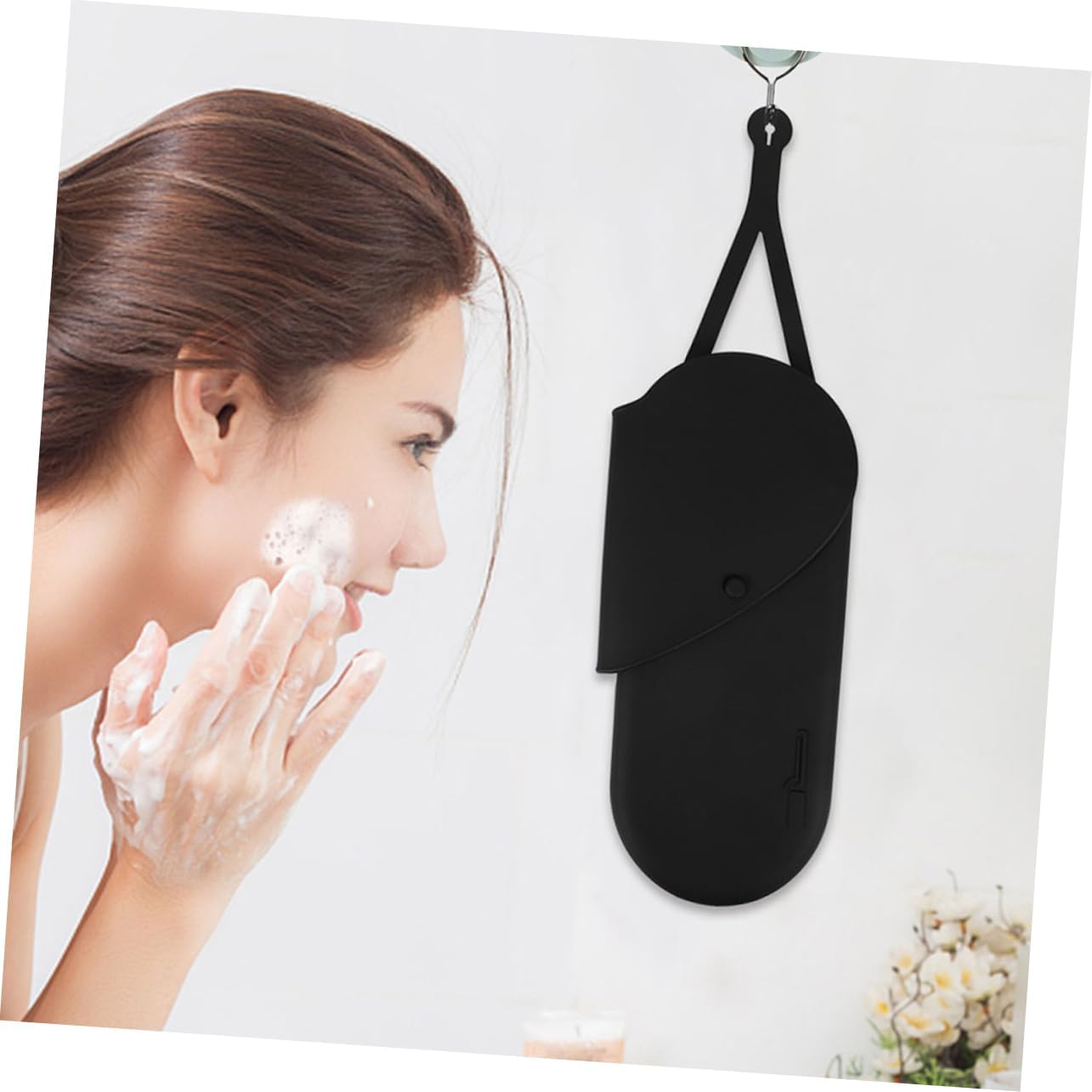 2pcs Hotel Storage Bag Hair Straightener and Curler Organizer Curling Iron Pouch Heat Insulating Travel Storage Pouch