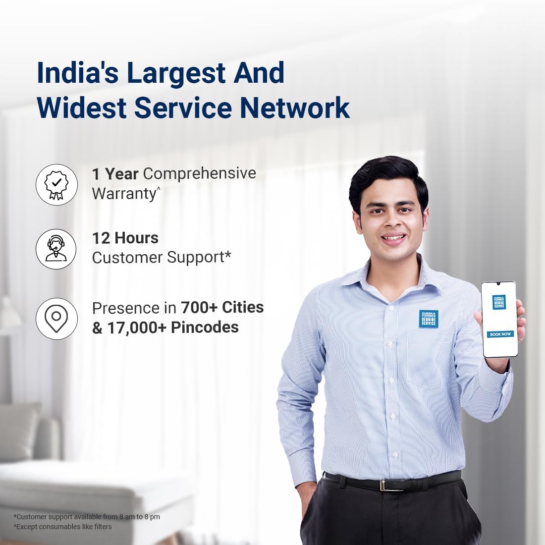 Eureka Forbes service network information