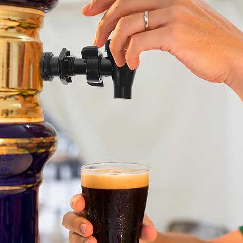 Miniatura 2 de Grifo de cubo de té con leche, grifo de plástico para dispensador de bebidas, flujo de agua de fácil control, reemplazo seguro y práctico para jugo