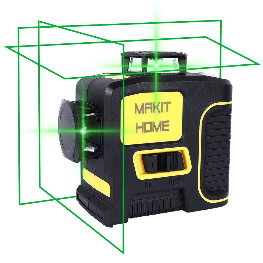 Buy Laser Level,3D Green Beam Self Leveling Laser Level Three-Plane ...