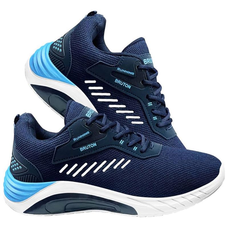 Image of 531D2 Men's & Boys Blue PVC with Mesh Casual Sneaker Shoes for Best Casual, and Trending Shoes