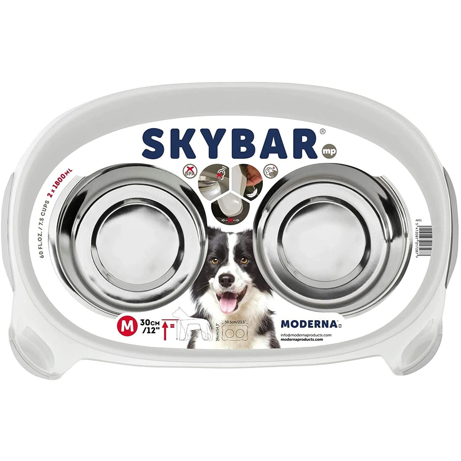 Moderna doppelter Napfhalter Skybar - M