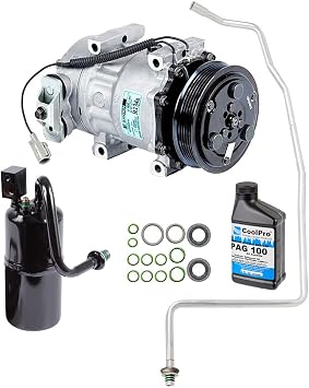 OEM AC Compressor w/A/C Repair Kit For Jeep Cherokee XJ 1997 1998 1999 2000 - BuyAutoParts 60-83191RN NEW