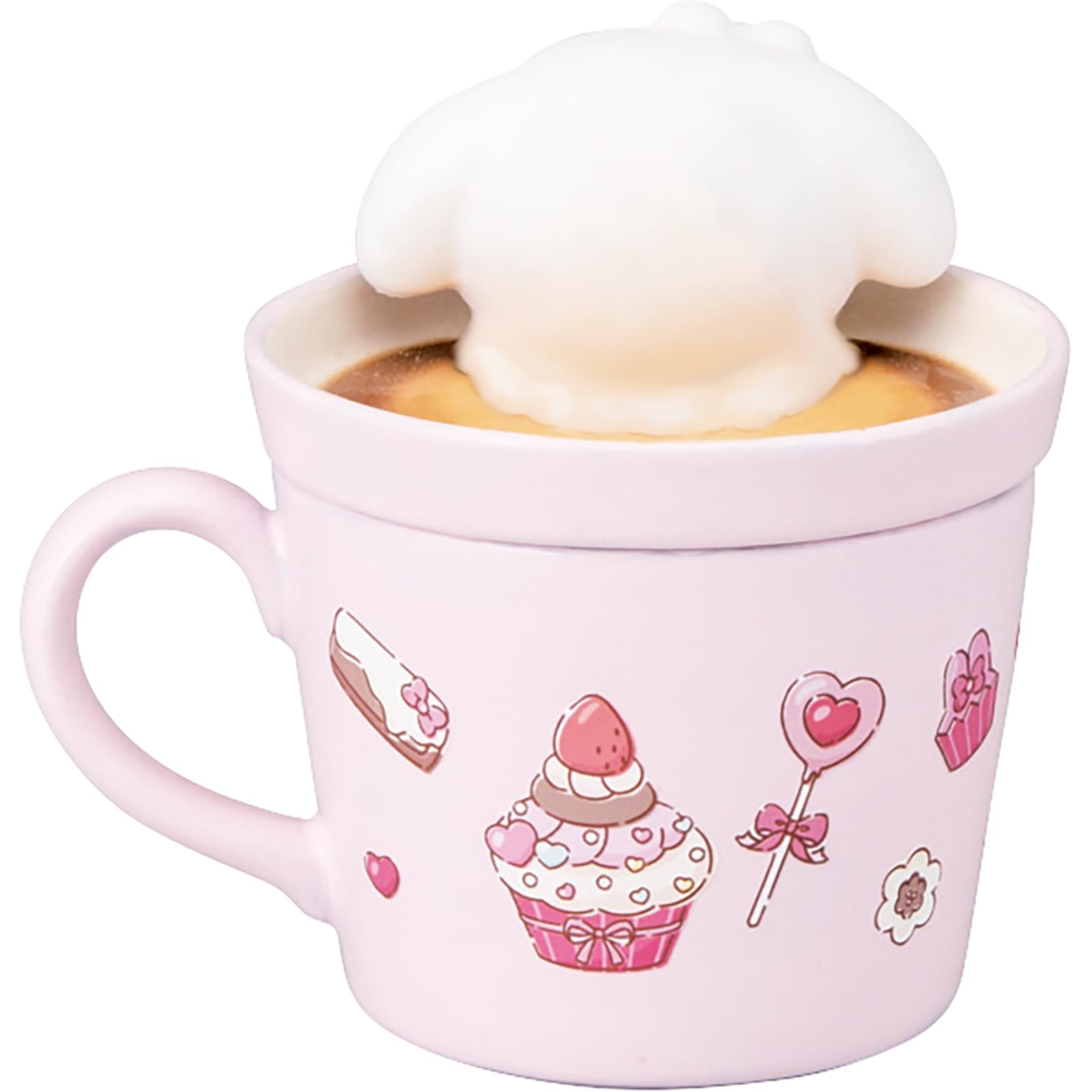 Amazon.co.jp: サンリオ (sanrio) 「 ラテアート マイメロディ 」 立体