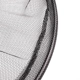 Jotekonoby Retino da pesca telescopico in fibra di carbonio, con borsa a rete pieghevole da 35-45 cm, connettore in acciaio inossidabile da 8 mm, manico in lega di alluminio e magnesio per esterni (45